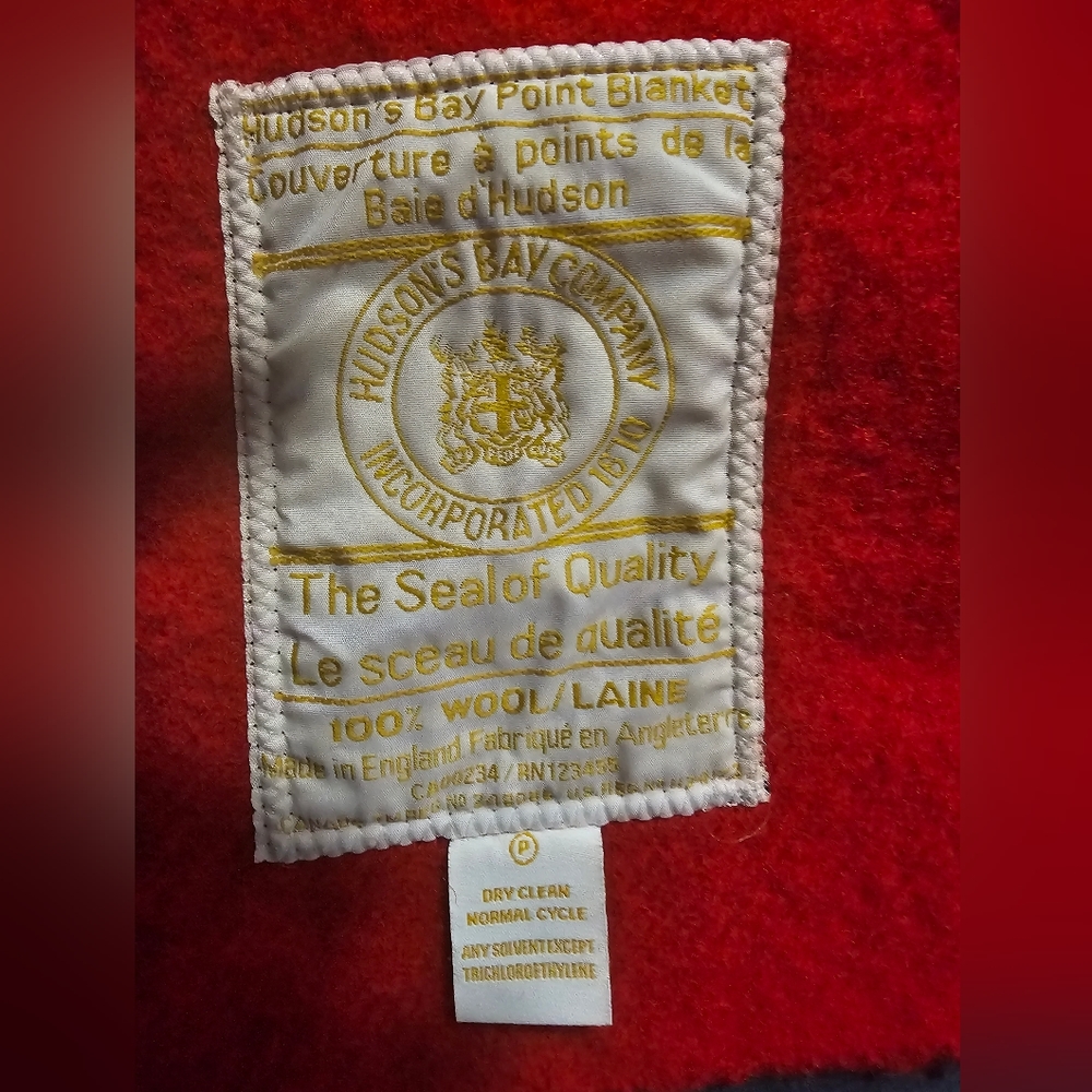 6 point hudson bay blanket